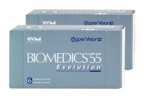 Foto Cooper Vision BioMedics 55 Evolution (2x6 unidad) - lentillas