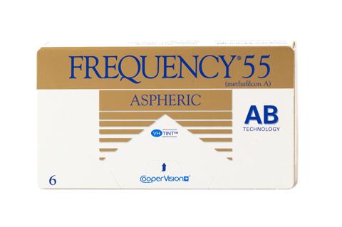 Foto Cooper Vision Frequency 55 Aspheric (1x6 unidad) - lentillas