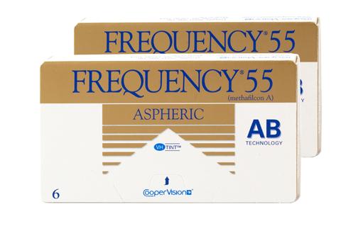 Foto Cooper Vision Frequency 55 Aspheric (2x6 unidad) - lentillas