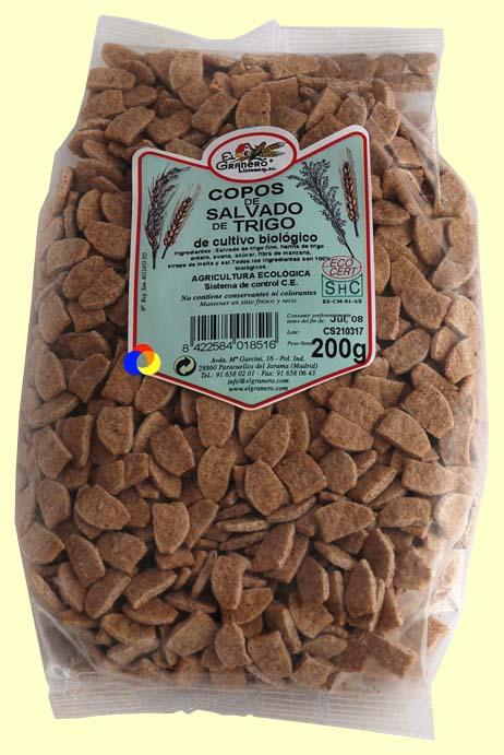 Foto Copos de Salvado de Trigo Bio - El Granero - 200 gramos [011851]