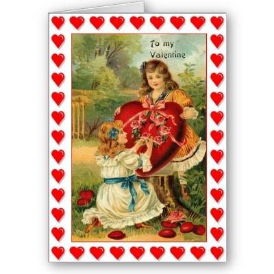 Foto Corazones y tarjeta del día de San Valentín de los