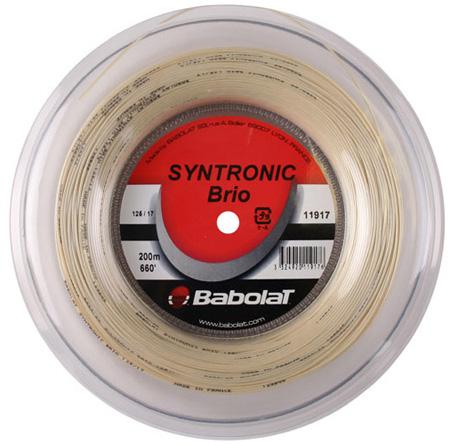 Foto Cordaje Babolat Syntronic Brio 200m