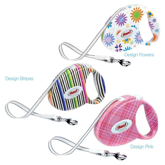 Foto correa retractable perro flexi fashion small - stipes