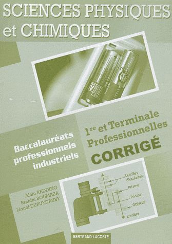 Foto Corrige sciences physiques et chimiques 1re terminale bac pro ind