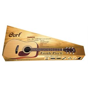 Foto CORT E-Akustik Earthpack Guitarra acústica funda afinador