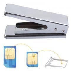 Foto cortador inoxid micro sim cutter para iphone 4g ipad