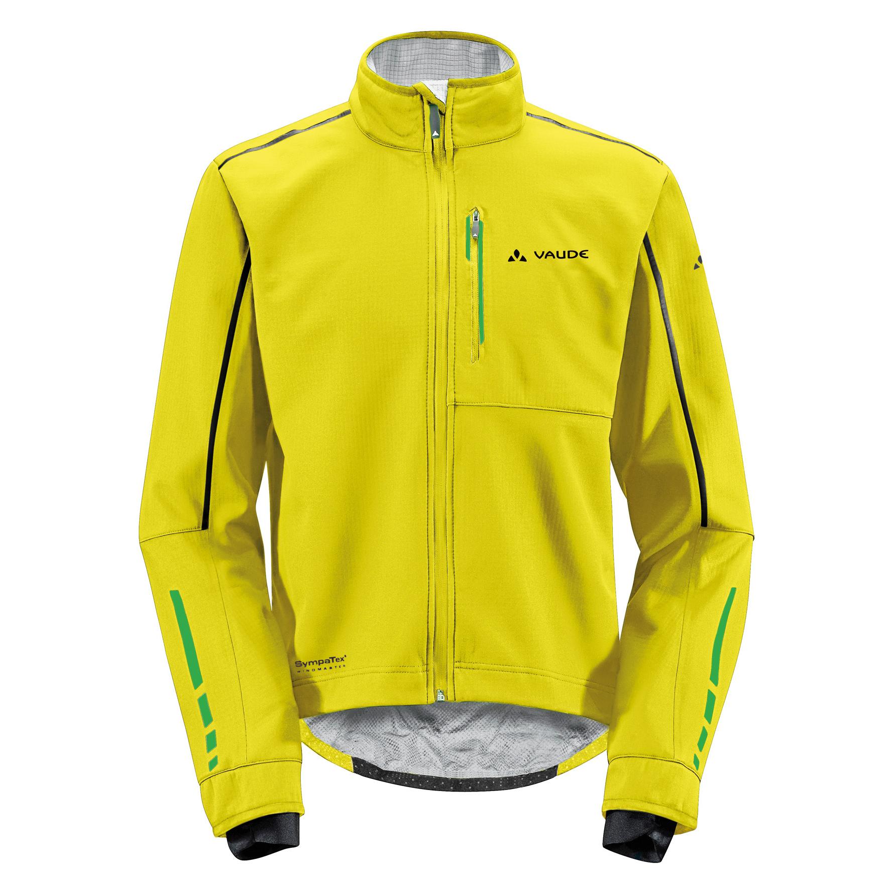 Foto Cortavientos Vaude Prio amarillo para hombre , s