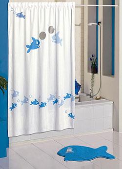 Foto Cortina baño delfi