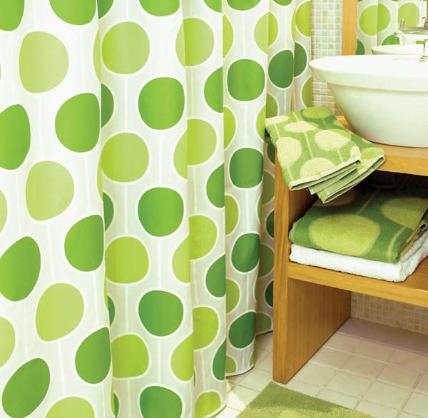 Foto Cortina baño poliester pop cotexa