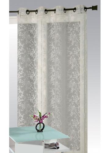 Foto Cortinas Ramas en Invierno Marfil en