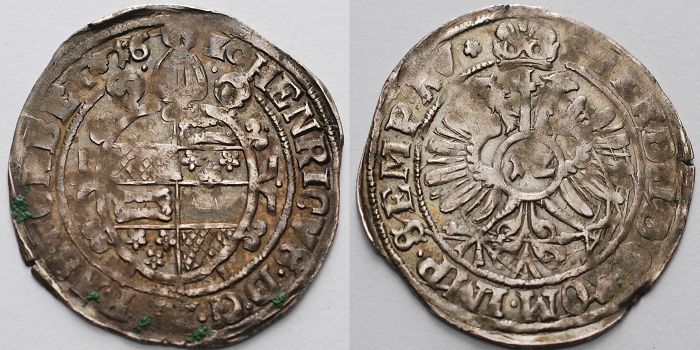 Foto Corvey, Abtei Kipper-12 Kreuzer 1620