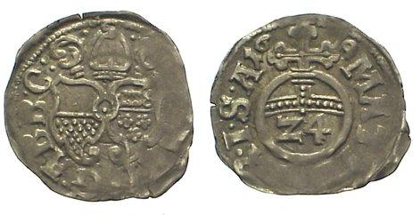 Foto Corvey, Abtei Kipper Groschen 1619