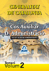 Foto Cos auxiliar d´administracio, temari vol. 2