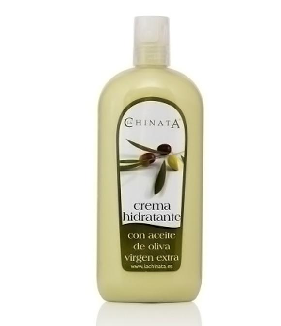 Foto Cosmética de aceite de oliva - Crema hidratante al aceite de oliva - botella 40 cl.