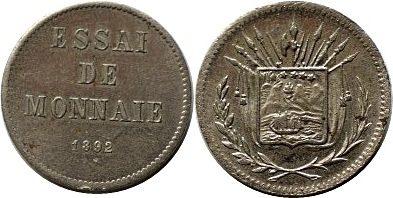 Foto Costa Rica centavos 1892