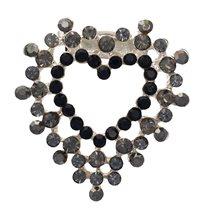 Foto Cotinus silver black grey scarf clip