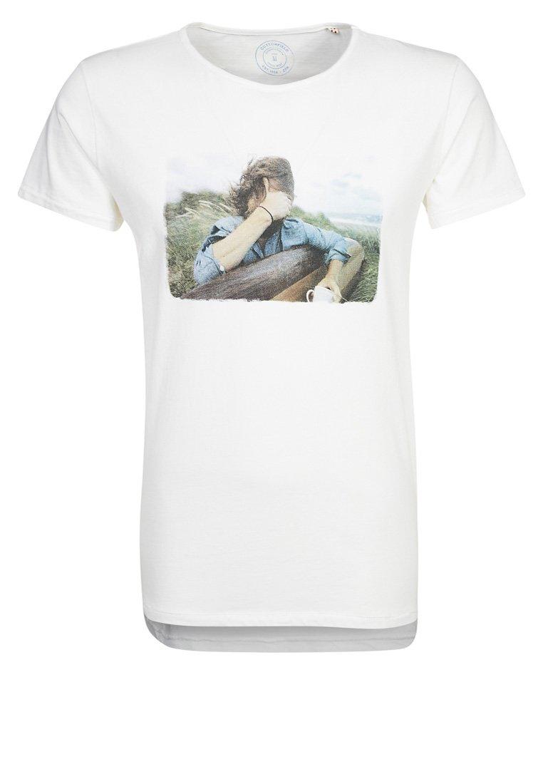 Foto Cottonfield ZEUSS Camiseta print blanco