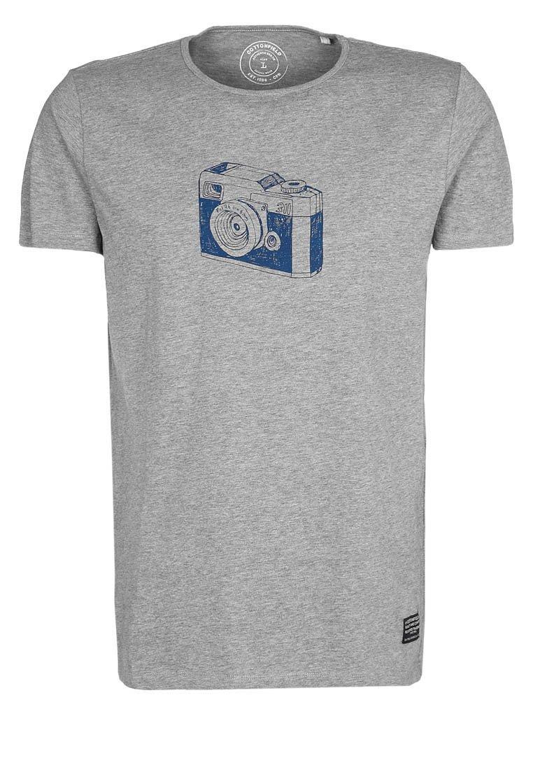 Foto Cottonfield ZEUSS Camiseta print gris
