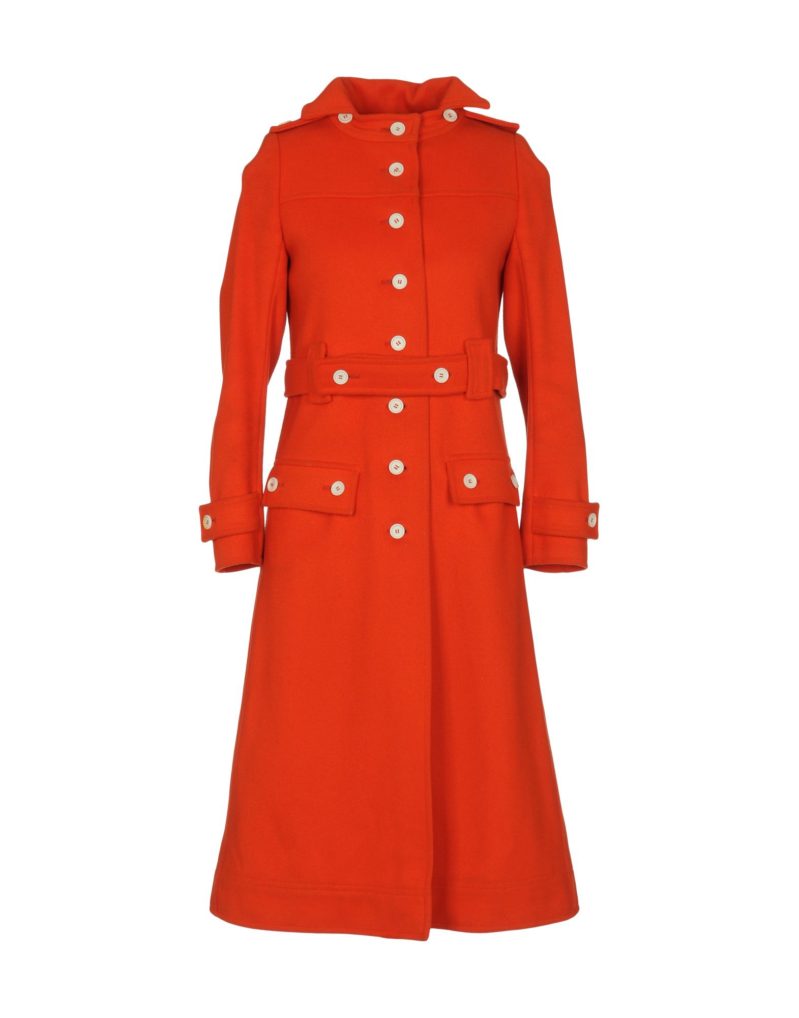 Foto CourrÈGes Abrigos Mujer Naranja