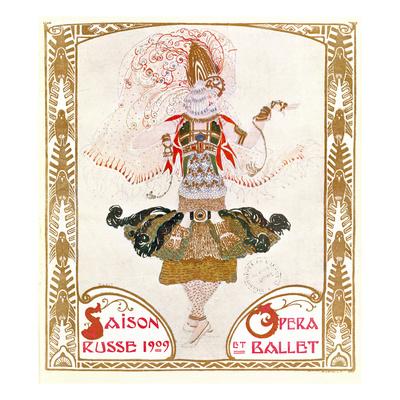Foto Cover of a Programme for the Russian Season of Opera and Ballet, 1909 (W/C on Paper), Leon Bakst - Laminas