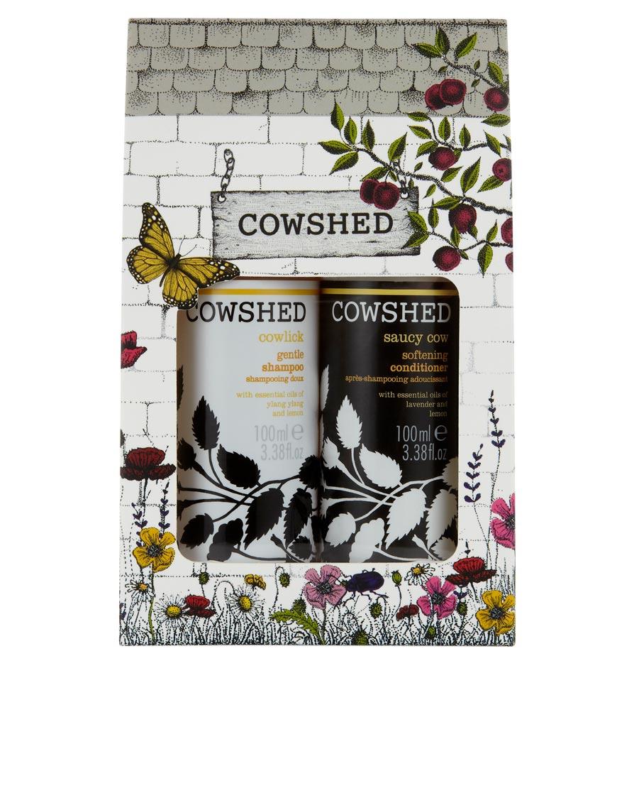 Foto Cowshed Swish & Go Hair Care Duo 2 x 100ml SAVE 11% Swish