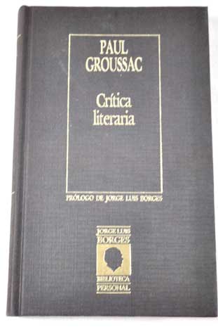 Foto Crítica literaria