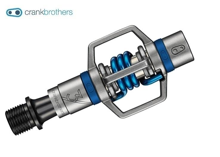 Foto Crank Brothers Eggbeater 3 Pedals silver / blue