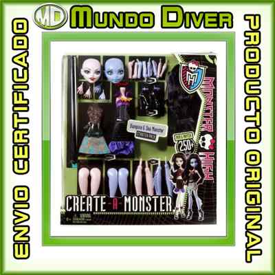 Foto Crea Una Monster - Monster High - Nuevo Y Precintado