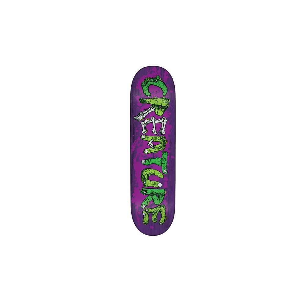 Foto Creature Skateboards Tabla Creature Skateboards: Team Gang Sign Purple