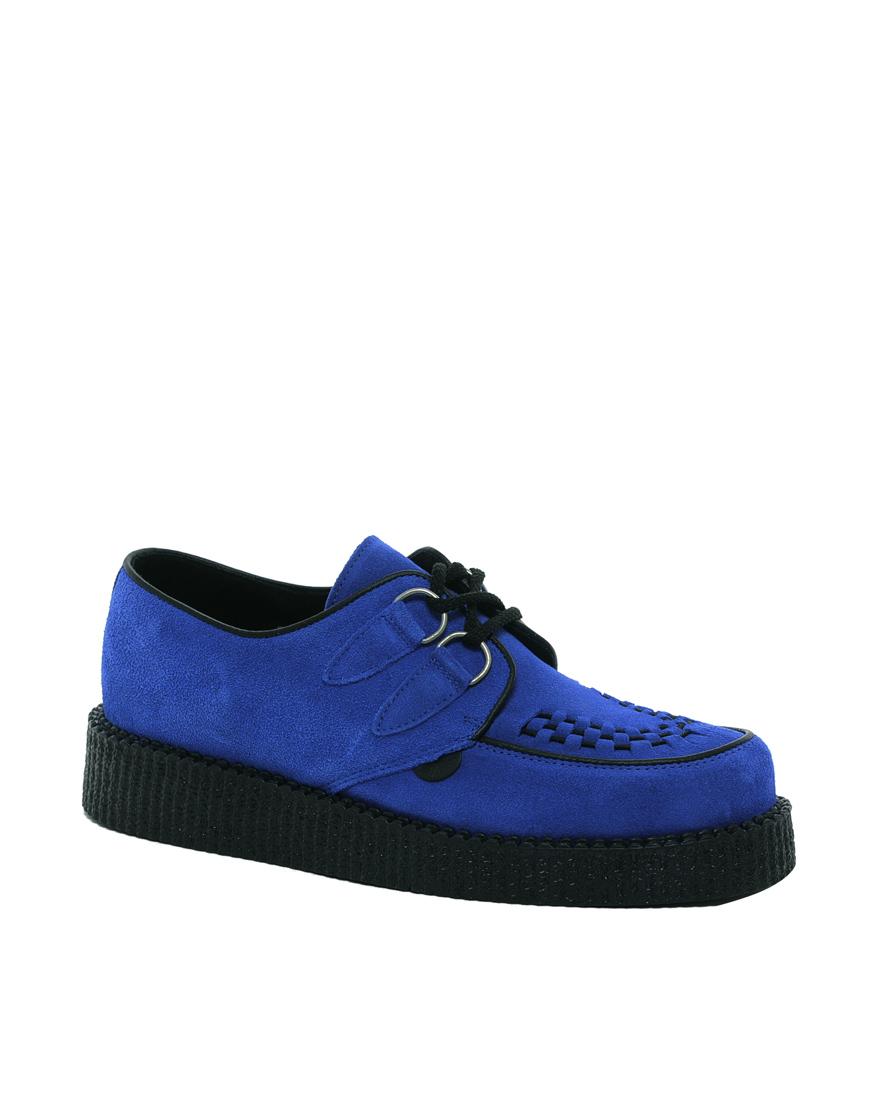 Foto Creepers de ante de Underground Azul