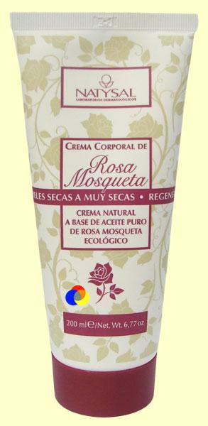 Foto Crema Corporal Rosa Mosqueta Ecológica - Natysal - 200 ml [8436020322747]