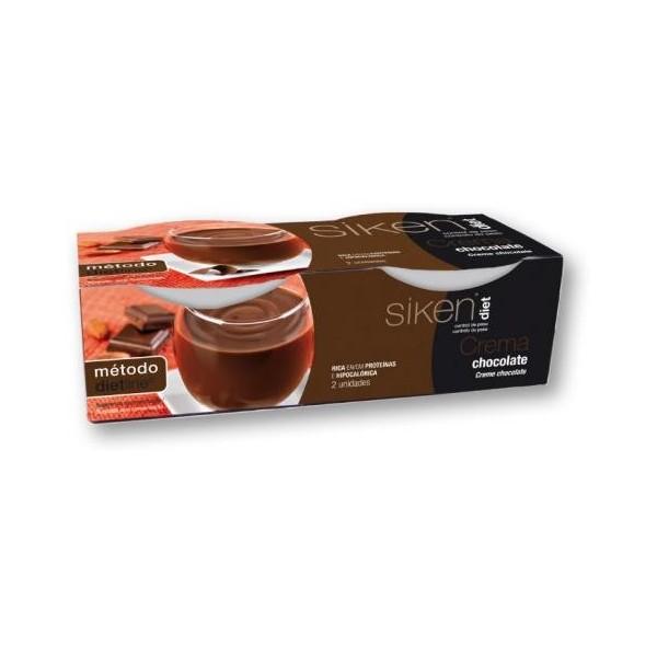 Foto Crema de chocolate 2 tarrinas siken diet