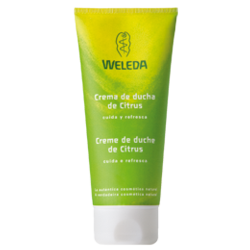 Foto crema de ducha de limón weleda
