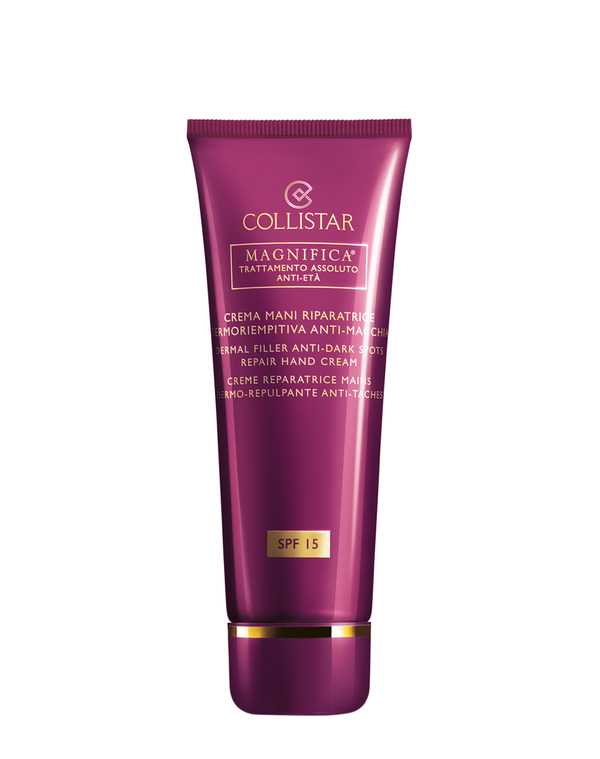 Foto Crema de Manos Reparadora Dermo-Rellenadora Anti-Manchas SPF 15 Magnifica® Collistar