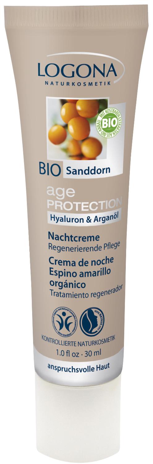 Foto Crema de noche Age protection Logona, 30ml
