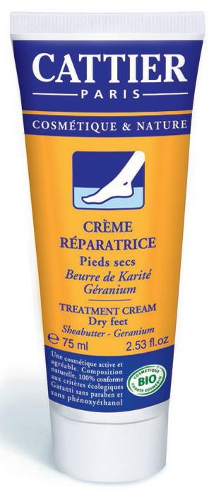 Foto Crema Reparadora Pies Secos Cattier