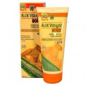 Foto Crema Solar Aloe Vera ESI FP 30 Protección Alta hipoalergénica 150 ml.