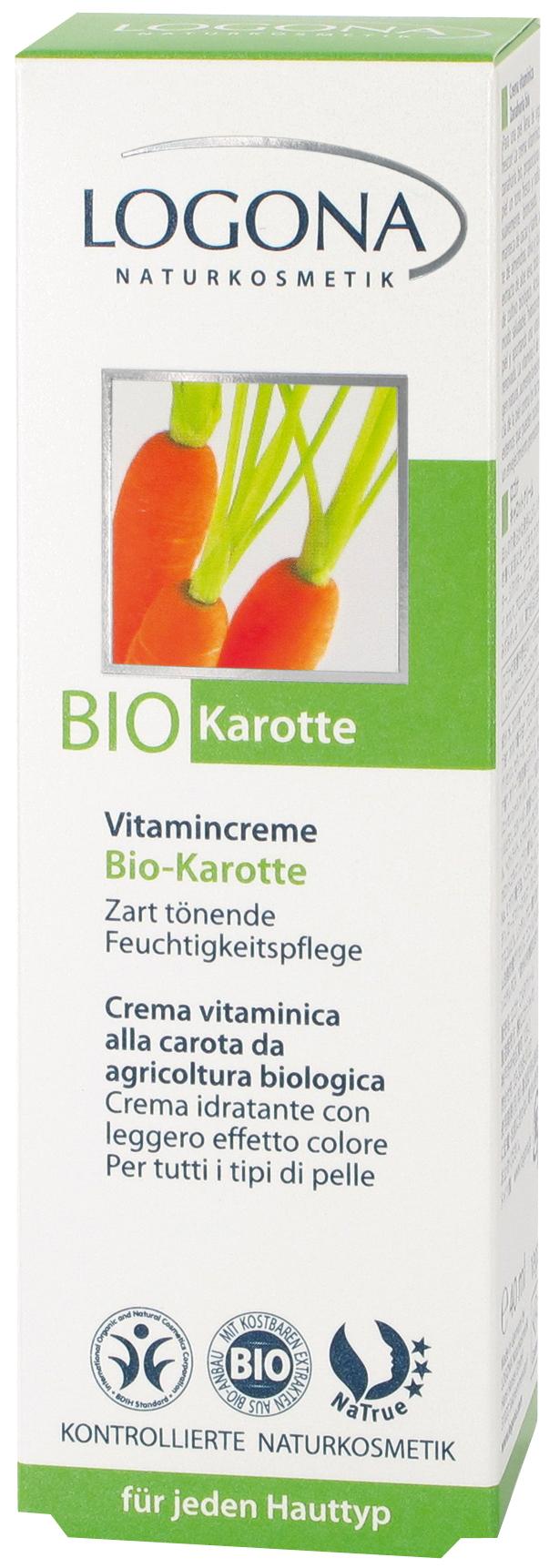 Foto Crema vitaminica zanahoria Logona, 40ml