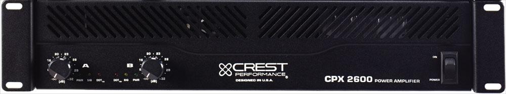 Foto Crest Audio Cpx2600 Amplificador de potencia estéreo