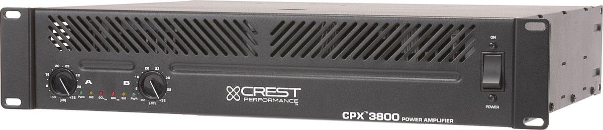 Foto Crest Audio Cpx3800 Amplificador de potencia estéreo