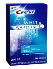 Foto Crest® 3d White - Whitestrips Vivid 10 Tratamientos De Blanqueamiento