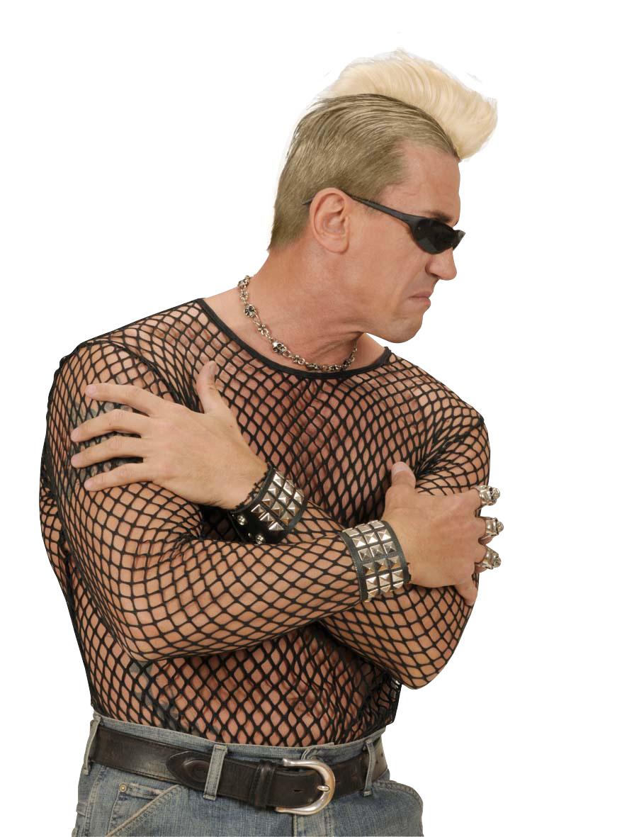Foto Cresta rubia de punky para hombre