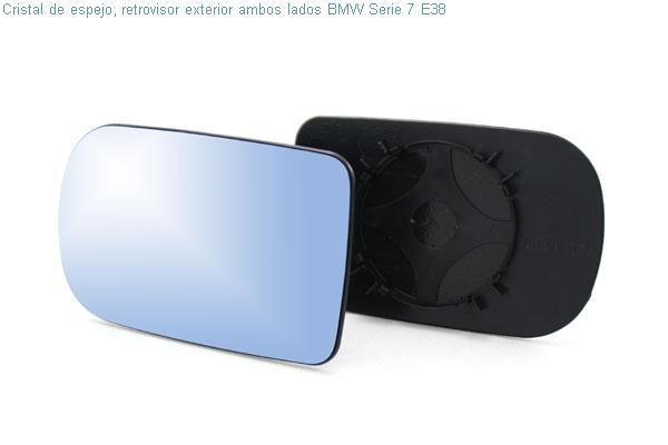 Foto Cristal de espejo, retrovisor exterior ambos lados BMW Serie 7 E38