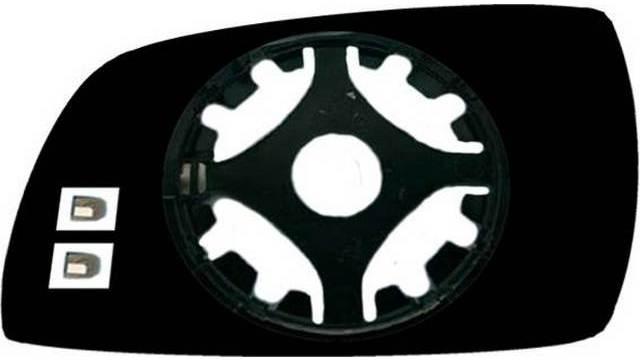 Foto Cristal espejo y soporte de retrovisor Opel Astra G (98=>04) - lado izquierdo - térmico