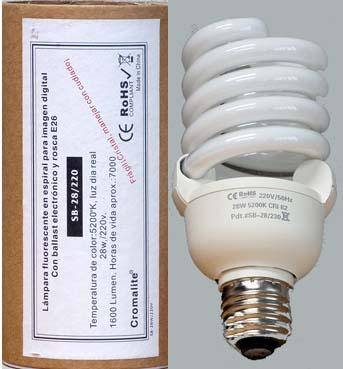 Foto Cromalite Lámpara Luz Día 28W