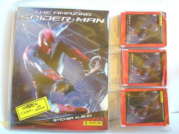 Foto Cromos Panini Amazing Spiderman 35x30cm