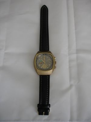 Foto Cronógrafo Omega Seamaster. Automático. 1980. Acero. Chapado 20 Micras. Pilotos
