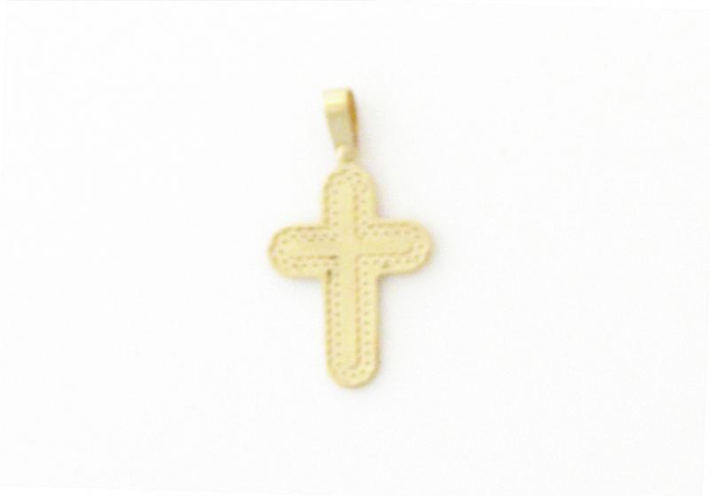 Foto Cruz de oro amarillo de 18K modelo Cruz
