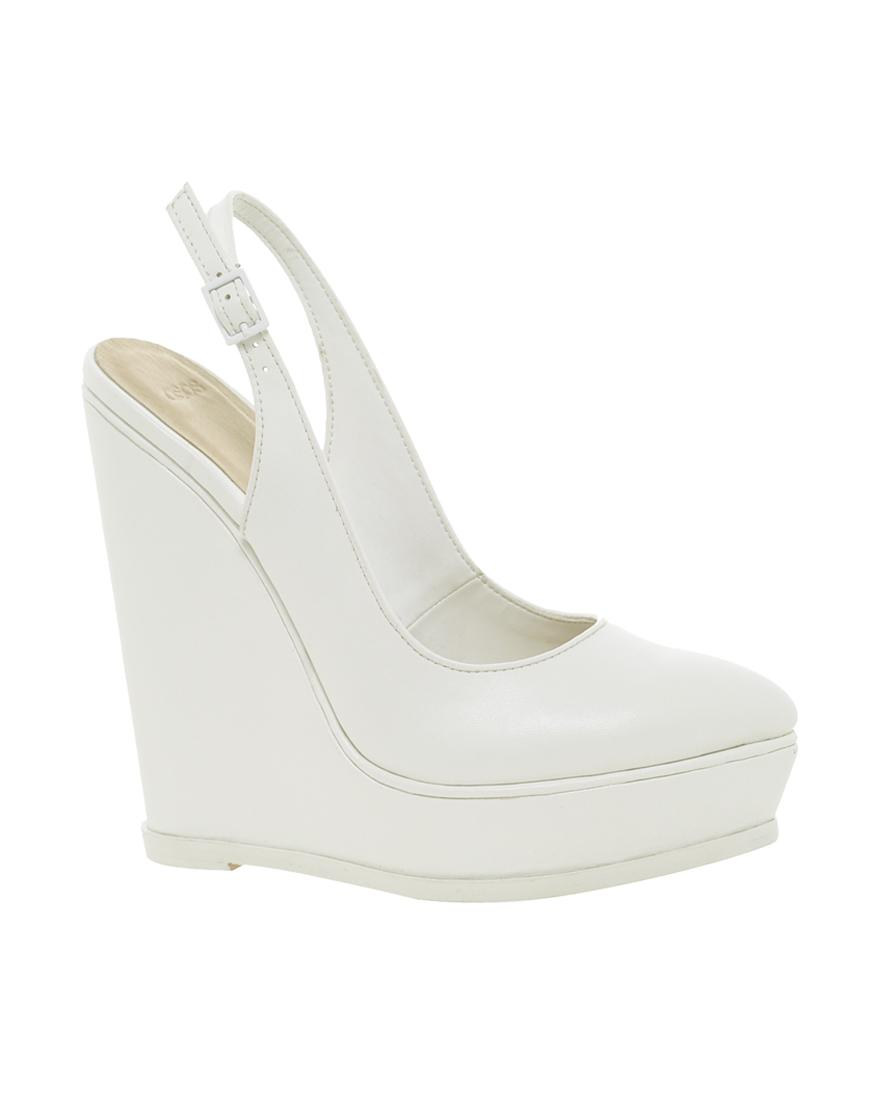 Foto Cuñas PEAK de ASOS Blanco