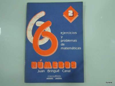 Foto Cuaderno Ejercicios Problemas Matemáticas 6 Nº 2 Edelvives Año70 Eso Y Bachiller